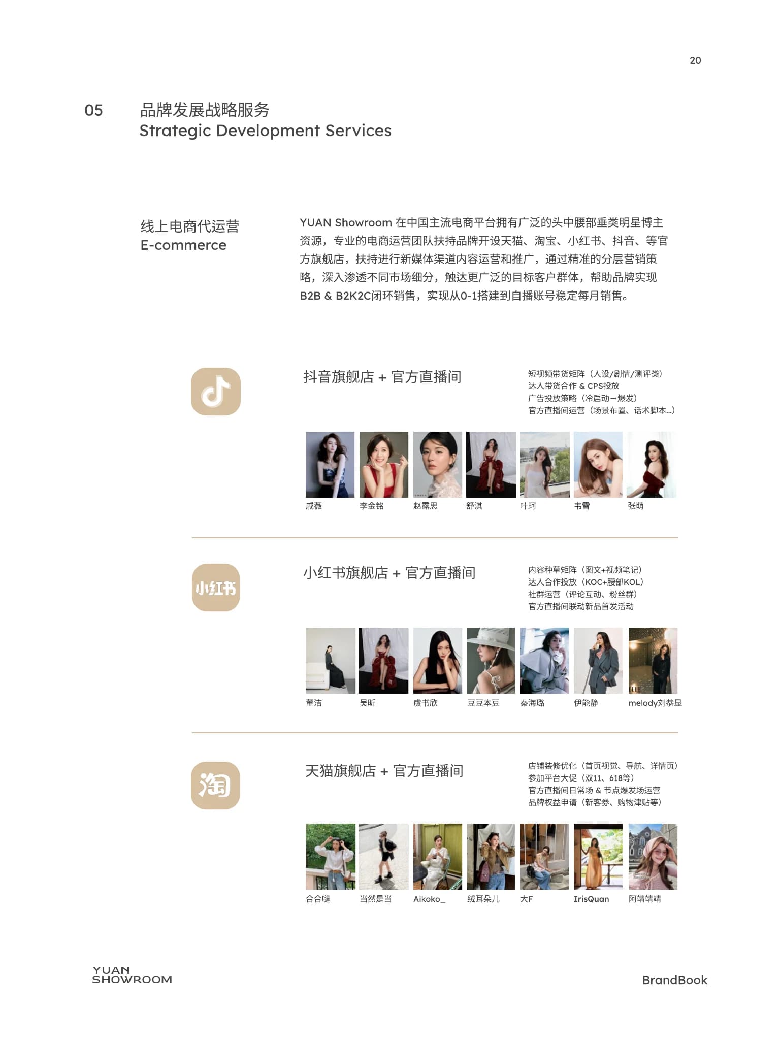 YUAN SHOWROOM Brand Book page 19