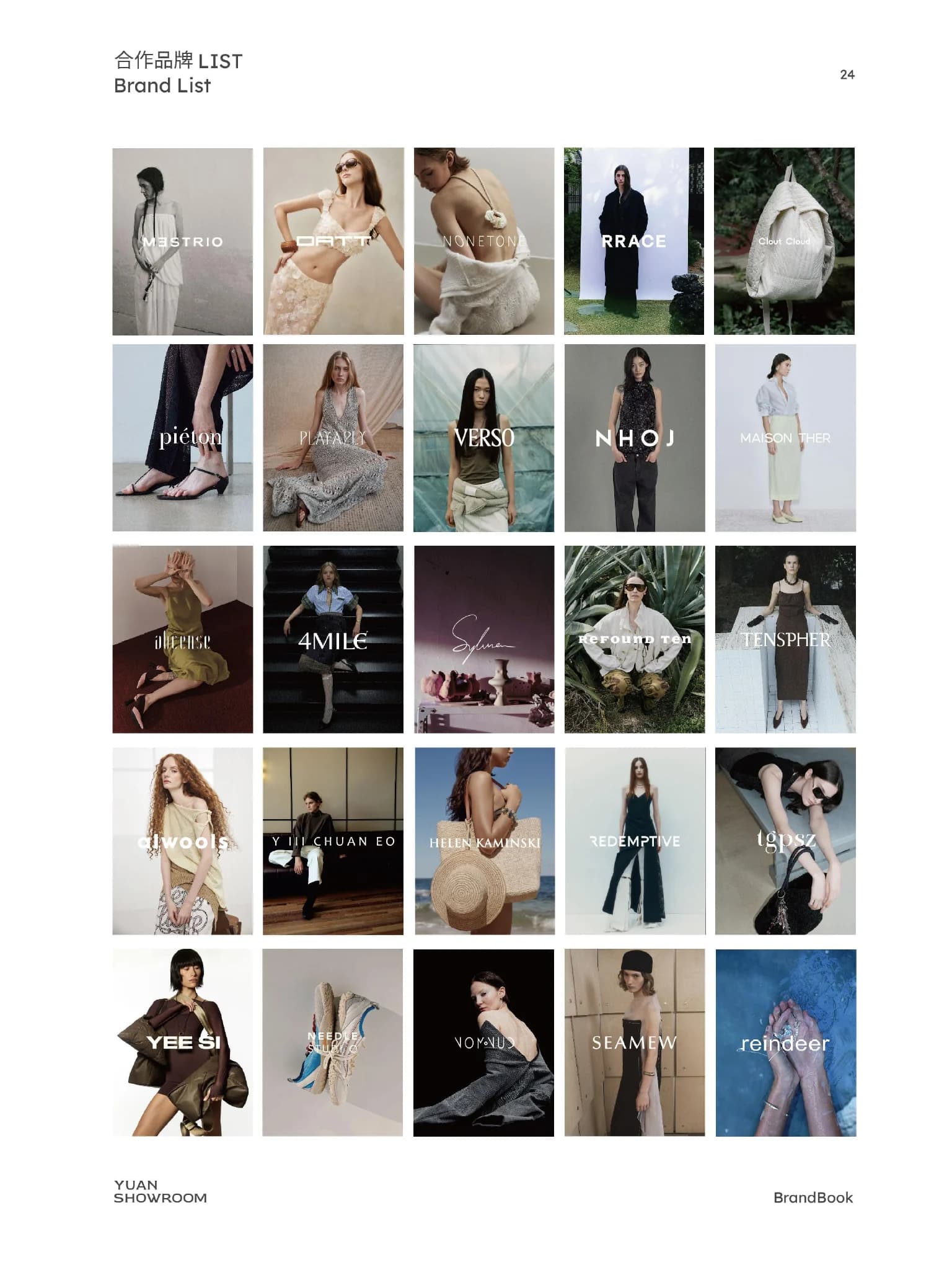 YUAN SHOWROOM Brand Book page 23